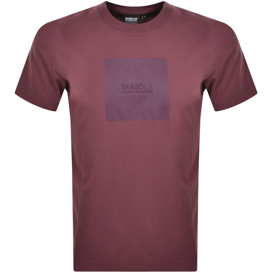 Barbour international purple shop